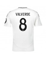 Real Madrid Federico Valverde #8 Domácí Dres 2024-25 Krátký Rukáv